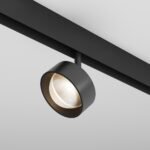 Maytoni Lens magnetni šinski reflektor crni 3000K 15W 70°