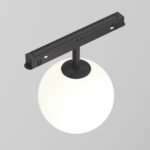 Maytoni Luna Exility magnetni šinski reflektor crni 4000K 5W 360° - Slika 3