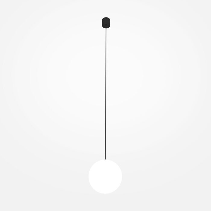 Maytoni Luna visilica crna i bela 3000K 1x5W 360° - Image 1