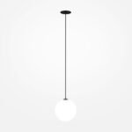 Maytoni Luna visilica crna i bela 3000K 1x5W 360°