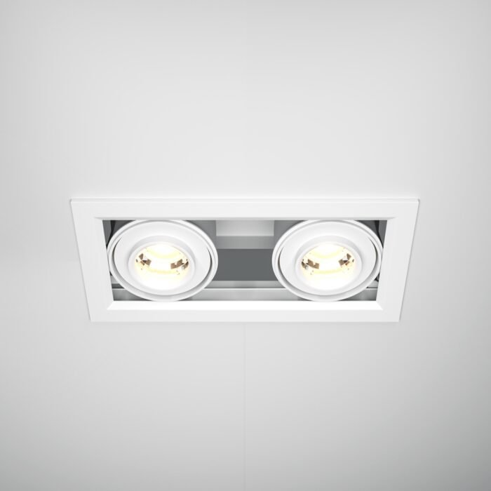 Maytoni Metal Modern ugradna rasveta bela 3000K 2x10W 24° - Slika 5