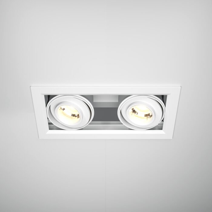 Maytoni Metal Modern ugradna rasveta bela 3000K 2x10W 24° - Slika 1
