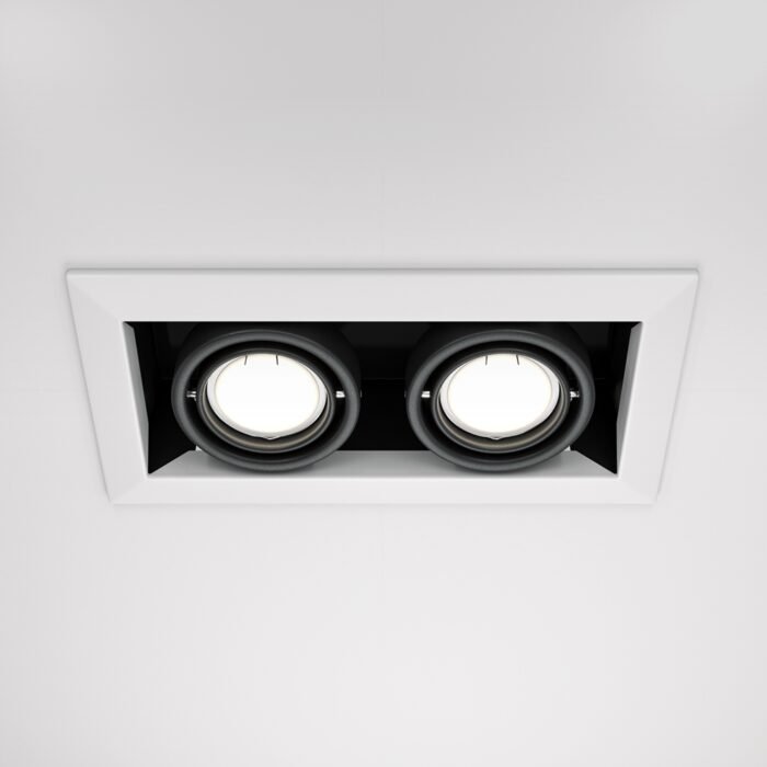 Maytoni Metal Modern ugradna rasveta bela GU10 2x10W - Slika 5