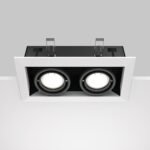 Maytoni Metal Modern ugradna rasveta bela GU10 2x10W - Slika 7