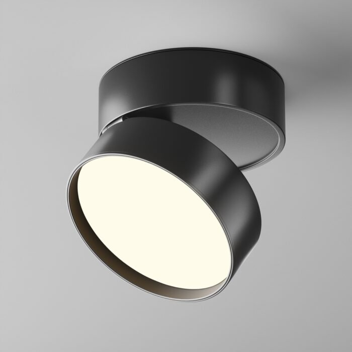 Maytoni Onda nadgradna rasveta crna 3000K 18W - Image 1