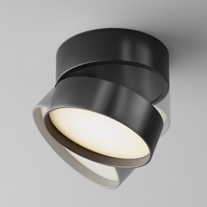 Maytoni Onda nadgradna rasveta crna 3000K 1x18W 120° - Image 7