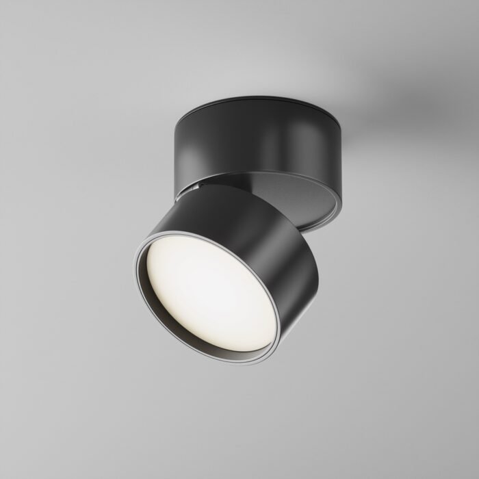 Maytoni Onda nadgradna rasveta crna 4000K 1x12W 120° - Image 1