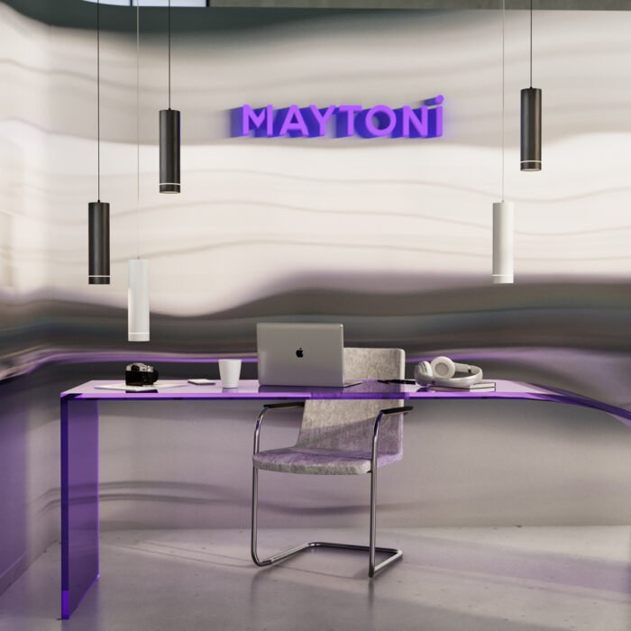 Maytoni Orlo visilica bela 4000K 1x12W 120° - Image 3