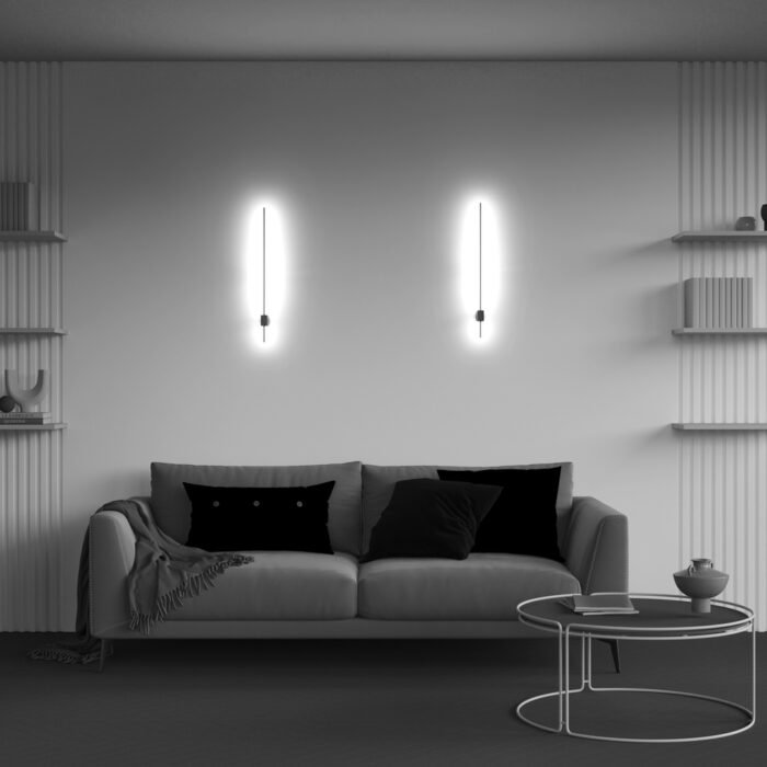 Maytoni Pars zidna lampa crna 3000K 1x6W - Slika 4