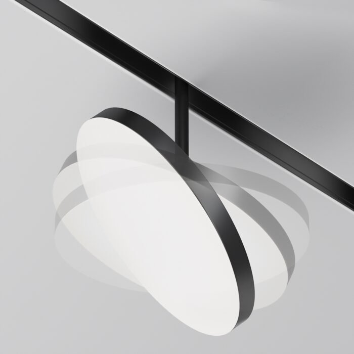 Maytoni Plato Exility magnetni šinski reflektor crni 2700K-6000K 15W 120° Dim Smart - Slika 1