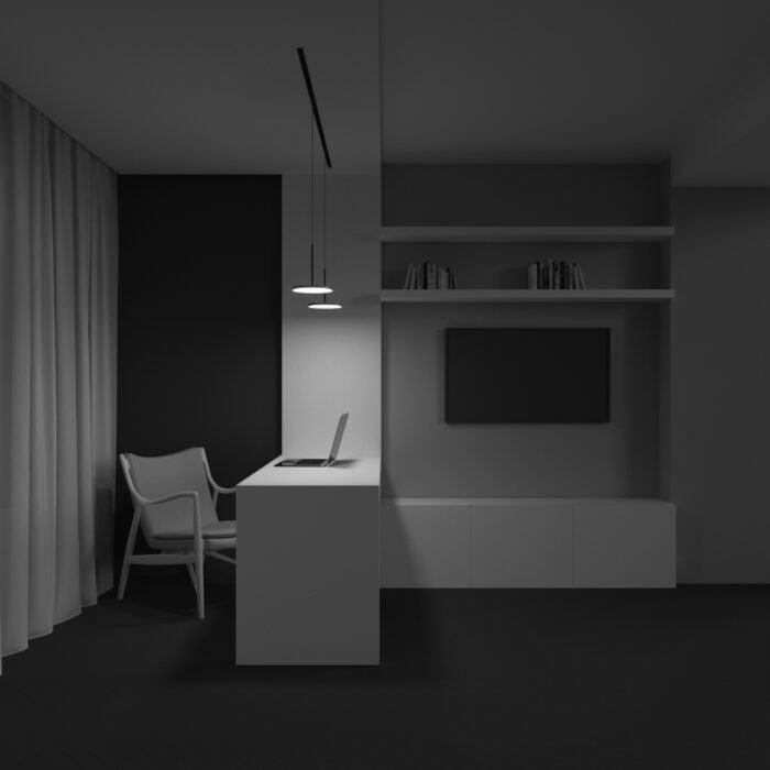 Maytoni Plato Exility magnetni šinski reflektor crni 3000K 15W 120° - Slika 3