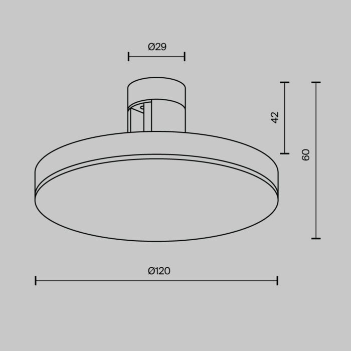 Maytoni Plato Flarity šinski reflektor 2700K 7W 120° - Image 2