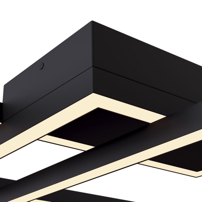 Maytoni Rida plafonska lampa crna-bela 78W - Image 1
