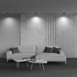 Maytoni Vega nadgradna rasveta crna i mat zlatna 3000K 1x12W 110° - Slika 3