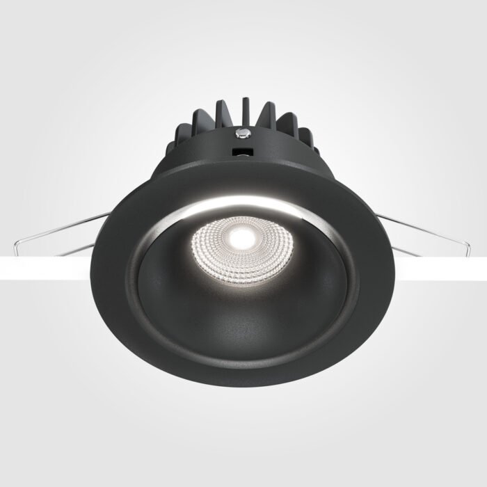Maytoni Yin ugradna rasveta crna 4000K 1x12W 60° Dim TriacDL031 L12W4K D B 5