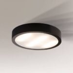 Shilo Nomi plafonska lampa crna (320 mm) 4000K