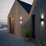 Nordlux Canto Kubi 2 spoljašnja zidna lampa crna