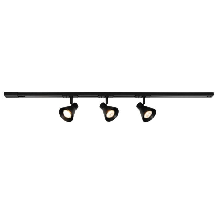 Nordlux Eik Link 3-Kit + 1m reflektor šinska rasveta crna - Slika 5