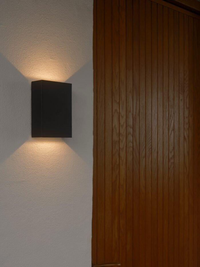 Nordlux Fold 10 spoljašnja zidna lampa crna - Slika 2
