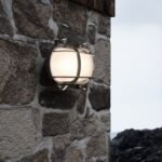 Nordlux Helford spoljašnja zidna lampa nikl