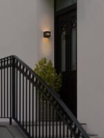 Nordlux Rivo spoljašnja zidna lampa crna