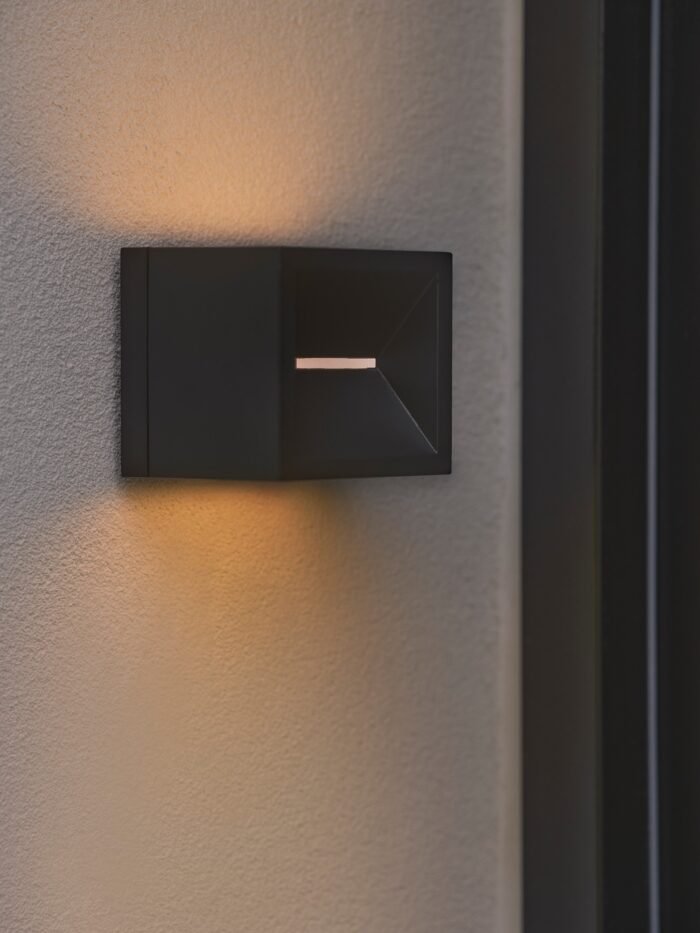 Nordlux Rivo spoljašnja zidna lampa crna - Slika 2