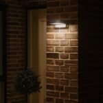 Nordlux Saulio Solar spoljašnja zidna lampa crna