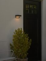 Nordlux Saulio Solar spoljašnja zidna lampa crna - Slika 2