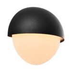 Nordlux Scorpius Round spoljašnja zidna lampa crna - Slika 3
