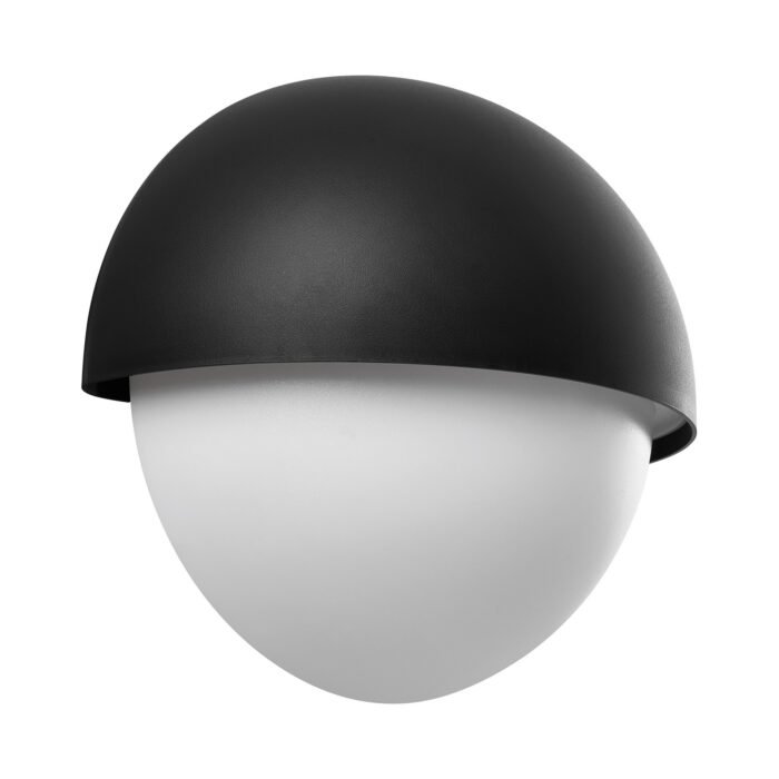 Nordlux Scorpius Round spoljašnja zidna lampa crna - Slika 4