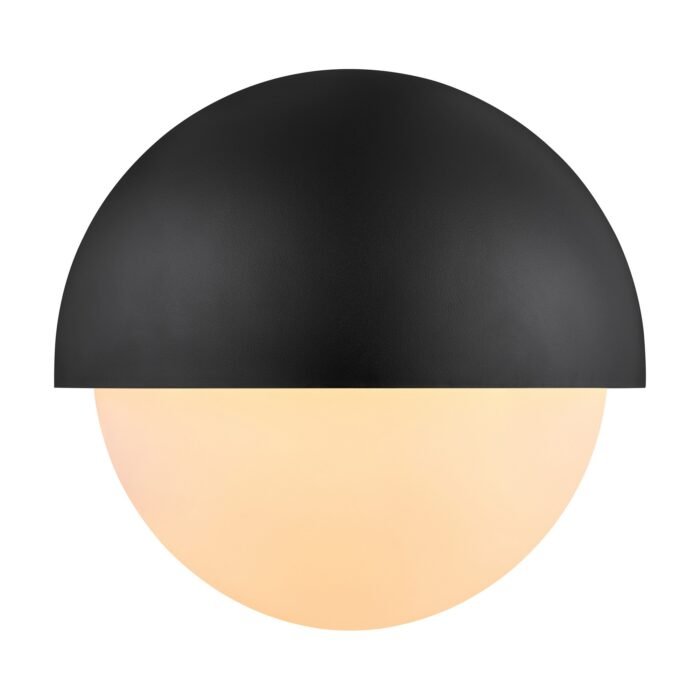 Nordlux Scorpius Round spoljašnja zidna lampa crna - Slika 5