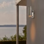 Nordlux Tin Maxi Double spoljašnja zidna lampa sa senzorom pocinkovana