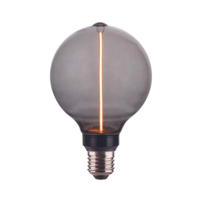 Nordlux sijalica Deco E27 G95 Dash Dim 1800K Kelvin 70 Lumen Dim Staklo - Slika 1