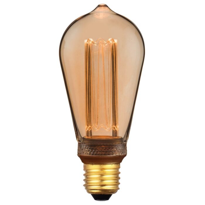 Nordlux sijalica Deco E27 ST64 Retro Dim 1800 Kelvin 120 Lumen Zlatna - Slika 2