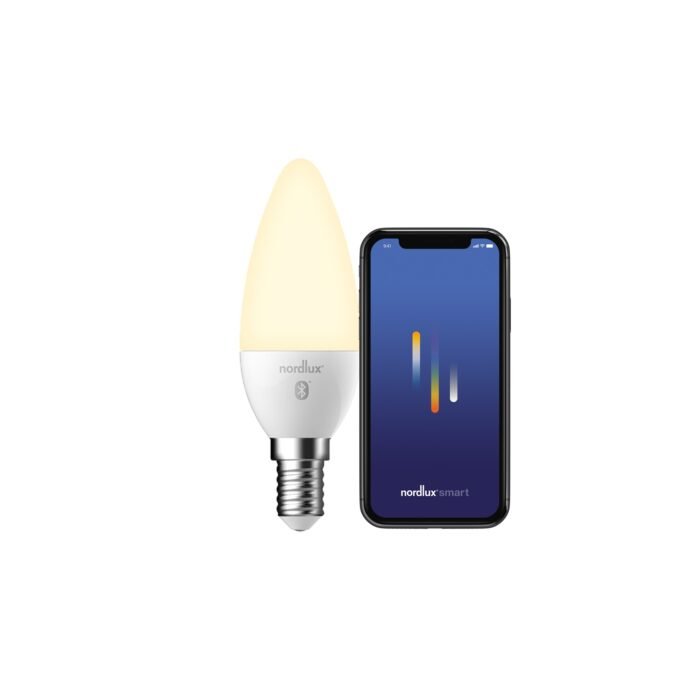 Nordlux sijalica Smart E14 C35 2200-6500 Kelvin 450 Lumen Bela - Image 1