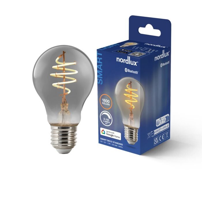 Nordlux sijalica Smart E27 A60 1800 Kelvin 100 Lumen Dim Staklo - Slika 3