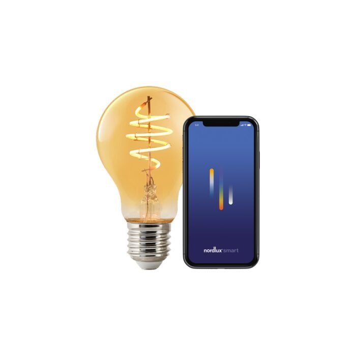 Nordlux sijalica Smart E27 A60 Deco 2200 Kelvin 380 Lumen Ćilibarna - Slika 2
