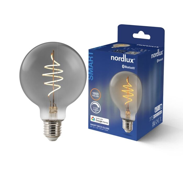 Nordlux sijalica Smart E27 G95 1800 Kelvin 100 Lumen Dim Staklo - Slika 3
