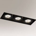 Shilo Omura ugradna lampa crna