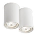 Shilo Osaka plafonska lampa bela (100 mm)