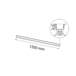Shilo Hiate ugradna lampa bela (1200 mm) 4000K - Slika 2