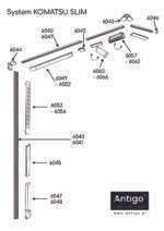 Shilo Komatsu Slim šina za magnetnu šinsku rasvetu crna - Slika 3