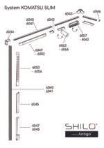 Shilo Komatsu Slim konektor za magnetnu šinsku rasvetu crna - Slika 2