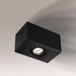 Shilo Seto plafonska lampa crna (100 mm)