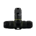 Mantra Accesorios Konektor crna T-razdelnik 3-polni