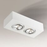 Shilo Uto plafonska lampa bela (100 mm)