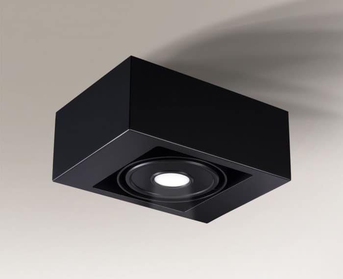 Shilo Uto plafonska lampa crna (100 mm) 3000K Shilo Uto plafonska lampa crna (100 mm) 3000K - Slika 1
