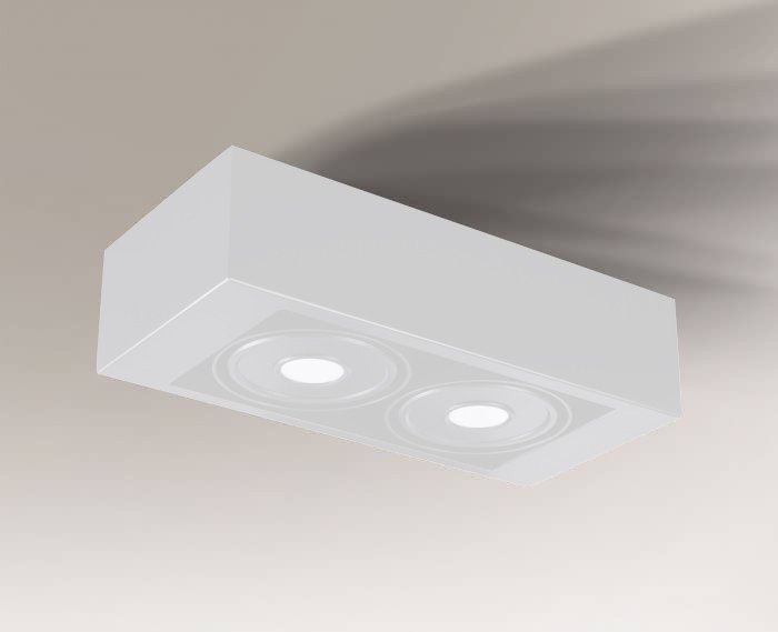 Shilo Uto plafonska lampa bela (100 mm) 3000K Shilo Uto plafonska lampa bela (100 mm) 3000K - Slika 1