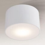 Shilo Zama plafonska lampa crna (200 mm) 3000K