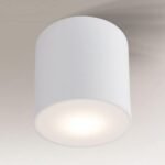 Shilo Zama plafonska lampa bela